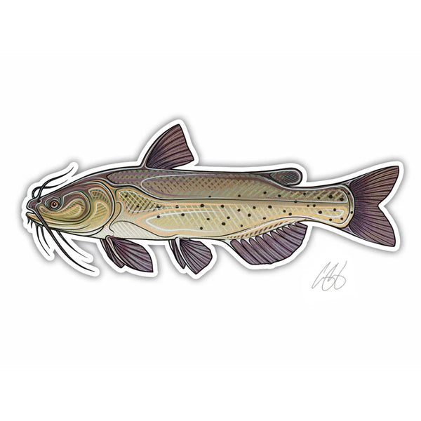 Casey Underwood Channel Catfish Decal