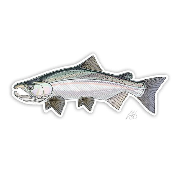 Casey Underwood Coho Salmon Decal