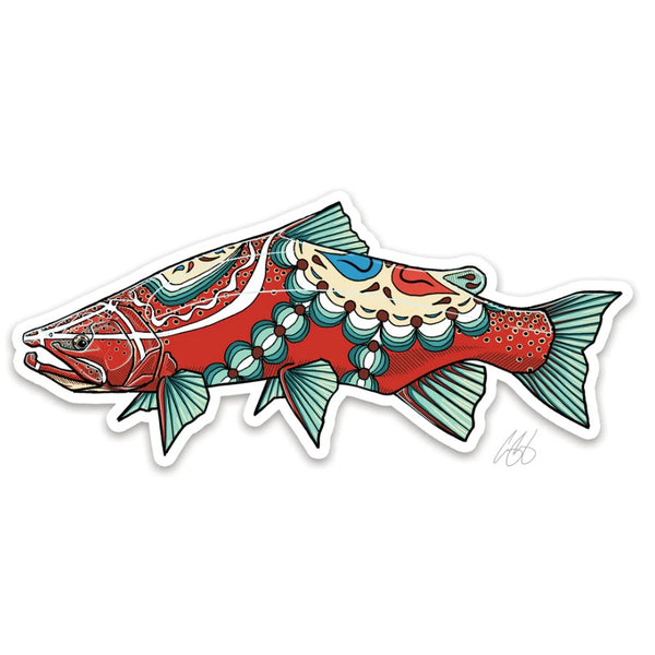 Casey Underwood Dala Trout Decal