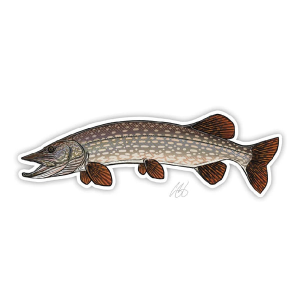 Casey Underwood Northern Pike Decal