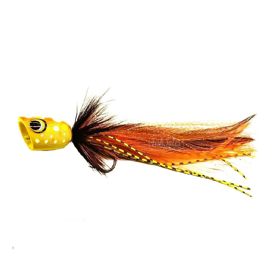 Catch Flies Catch's Pied Popper | Large Topwater Flies – Fish Tales Fly ...