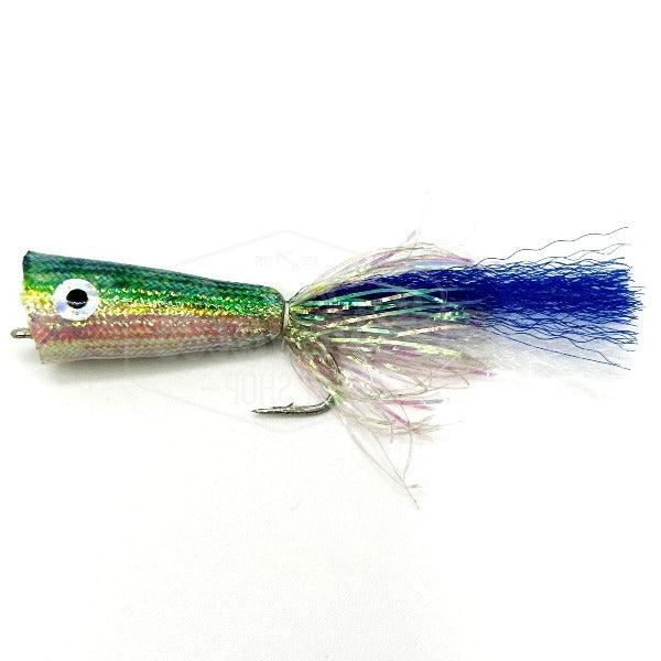 Catch Flies Pearly Popper Pike Bass Fly Freshwater Topwater