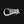 Cling fishing logo in white over a black background.