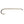 a single daiichi 2340 6x long traditional streamer hook on a white background