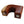 close up of one docs exotic wood magnetic rod holder on white background