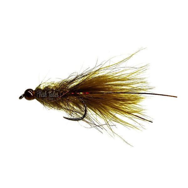 EB Flies Coffee Leech Freshwater Streamer