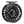 Black Echo Base Fly Reel showing the handle side on a white background.