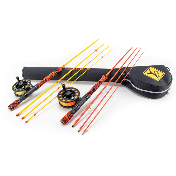 Echo Gecko Youth Fly Rod and Reel Kit