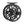 Black Echo Ion Fly Fishing Reel showing the handle and the large arbor spool on a white background.