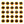 Set of gold and black 3D Oval Pupil Stick On Eyes for fly tying on a white background.
