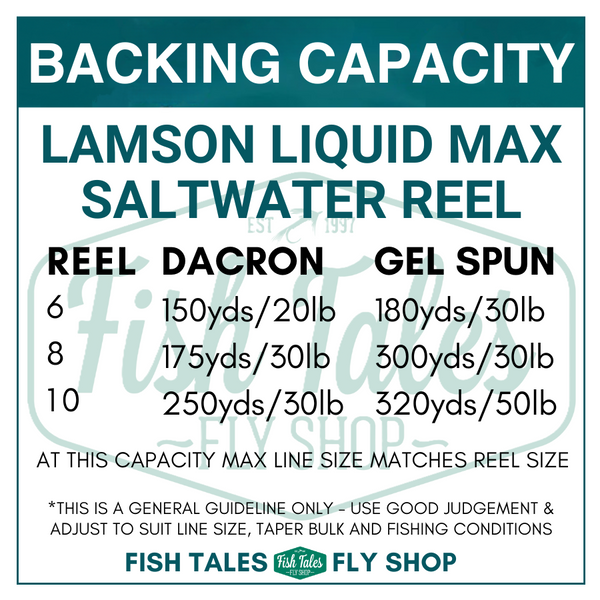 Lamson Liquid Max Saltwater Spool
