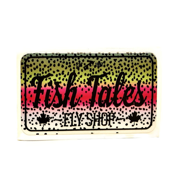 Fish Tales Trout Skin Logo Decal