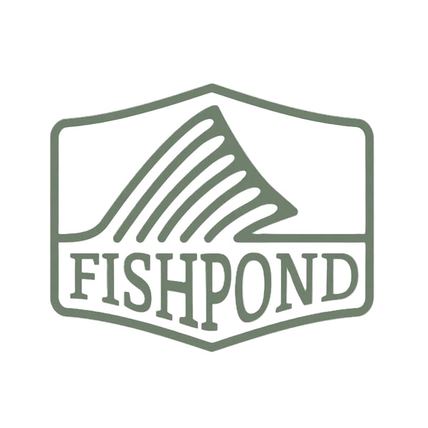 Fishpond Dorsal Fin Thermal Die Cut Sticker