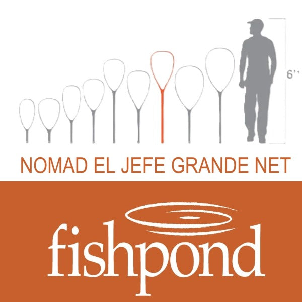Fishpond Nomad El Jefe Grande Net – Fish Tales Fly Shop