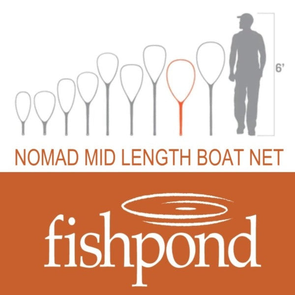 Fishpond Nomad Mid Length Boat Net Calgary Alberta Canada – Fish