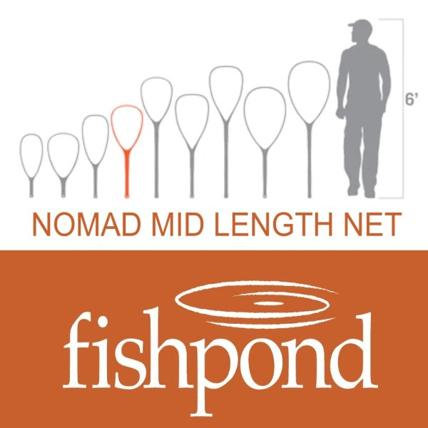 Fishpond Nomad Mid Length Net River Armor Edition