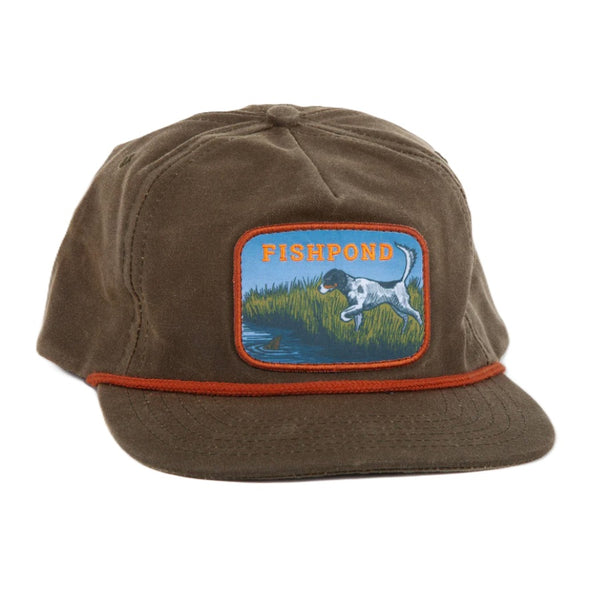 Fishpond On Point Waxed Canvas Hat