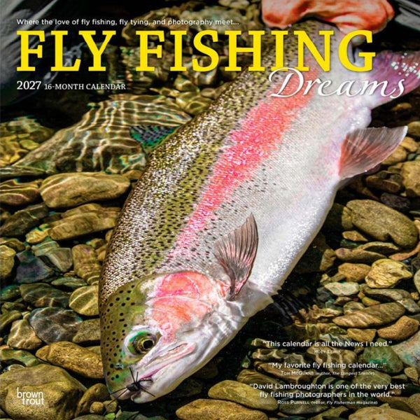 Fly Fishing Dreams 2027 Wall Calendar