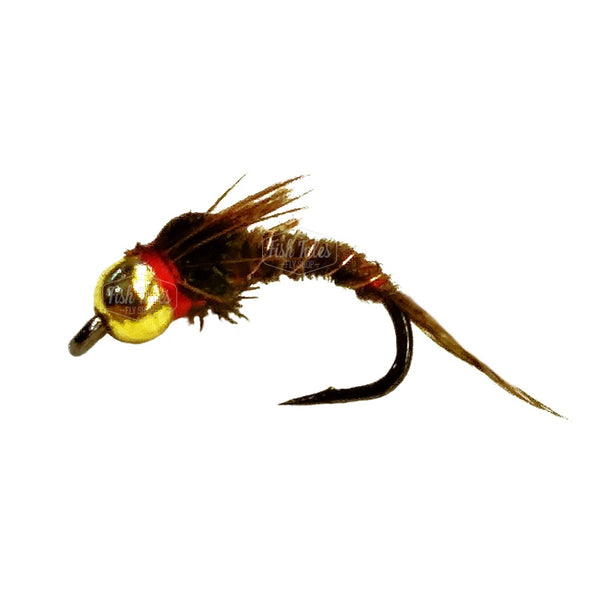 Freestone Flies Curved Shank Pheasant Tail Tungsten Bead Head Nymph