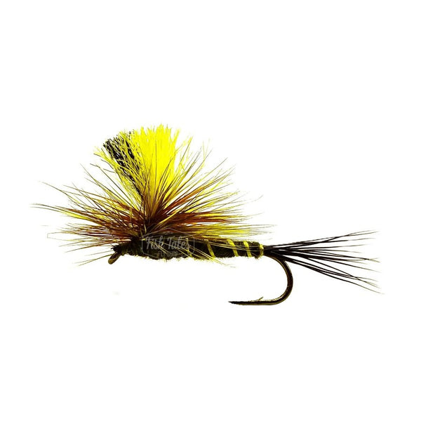 Solitude Flies Parachute Green Drake Mayfly Dry Fly