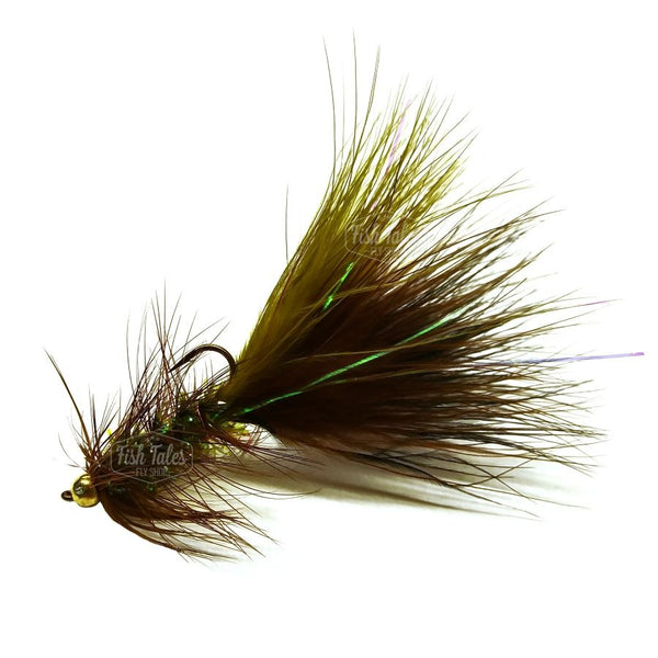 Freestone Flies Thin Mint Bead Head Freshwater Streamer