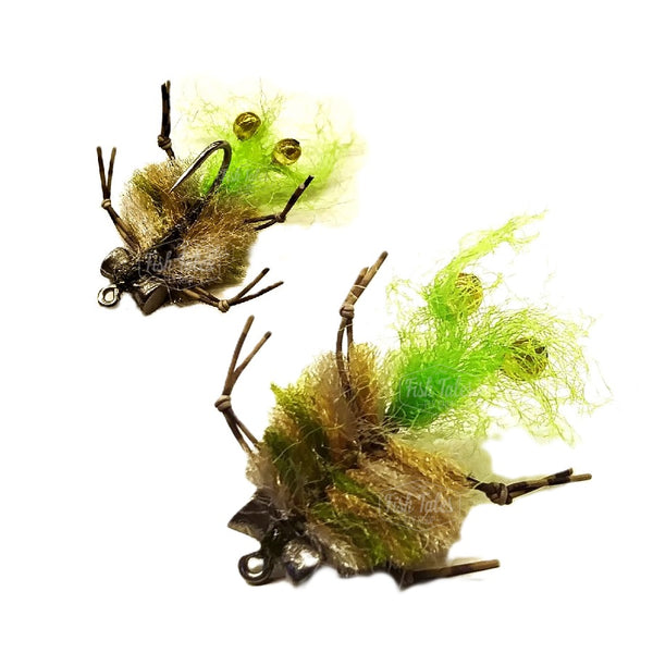 FT Flies UV2 Glassy Eyed Crab Saltwater Flats Fly