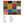 Load image into Gallery viewer, Chart showing color swatches of fulling mill bug foam
