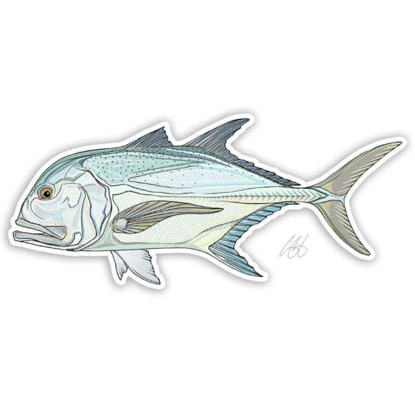 Casey Underwood Giant Trevally Decal