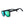 Black Goodr OG Vincent's Absinthe Night Terrors sunglasses with green lenses on a white background.