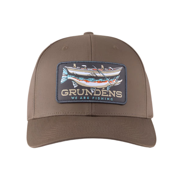 Grundéns Drift Boat Solid Twill Trucker Hat