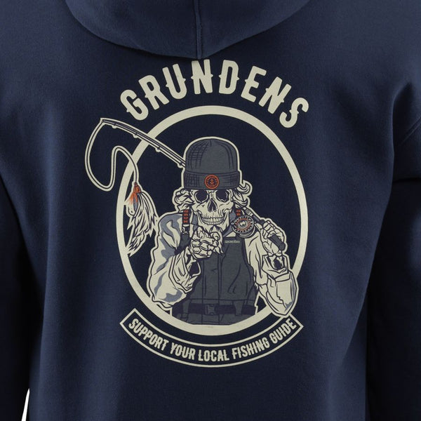 Grundéns Men's Displacement DWR Hoody Support Local Fishing Guides