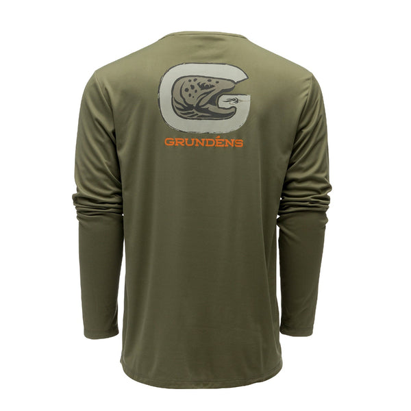 Grundéns Men's G Trout Long Sleeved UPF Tech Tee