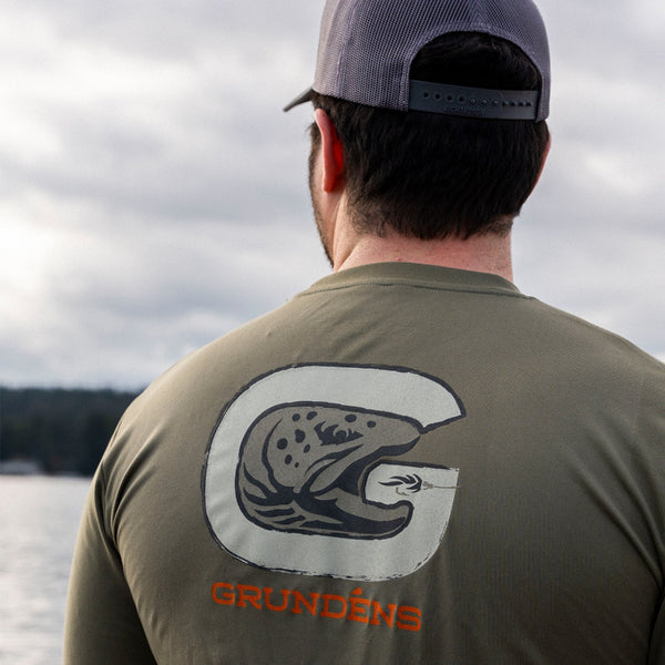 Grundéns Men's G Trout Long Sleeved UPF Tech Tee