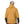 Person wearing the whiskey color Grundéns Men's Turbulence Hybrid Hoody with black sleeves on a white background.