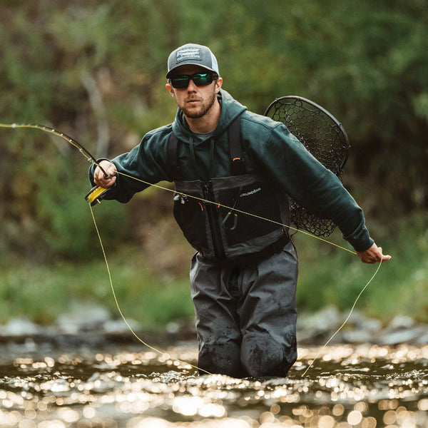Grundéns Men's Vector Zip-Front Stockingfoot Wader