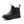 Grundens Women's Deviation Sherpa Ankle Boot in black on a white background.