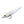 A single Just Add H2O 3D Finger Mullet saltwater flats fly in white, on a white background.