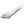 White H2O Polar Fiber Brush Fly on a white background.