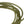 a coil of olive color fly tying damsel fly body material on white background