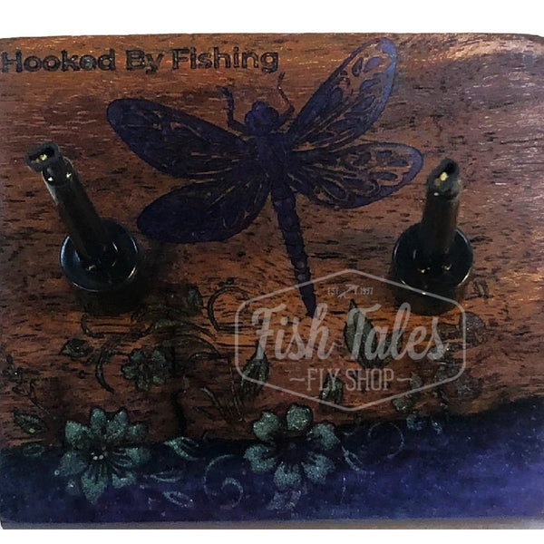 Hooked By Fishing Fly Display