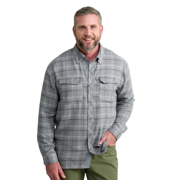 Huk Men's Hawser Plaid Flannel Shirt