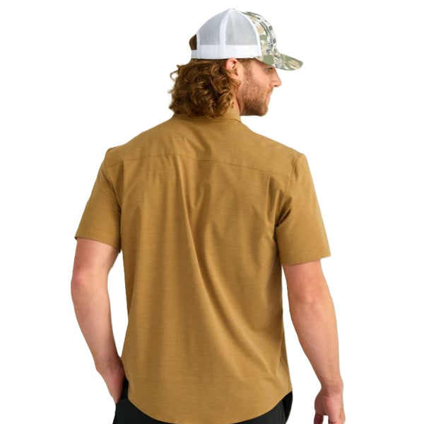 Huk Men's Kona Short Sleeved Button Down Shirt