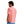 back view of a man wearing a batiki print sunwashed red color huk fishing men's kona button down short sleeve shirt on a white background