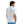 back view of a man wearing an upstream print white huk fishing men's kona button down short sleeve shirt on a white background