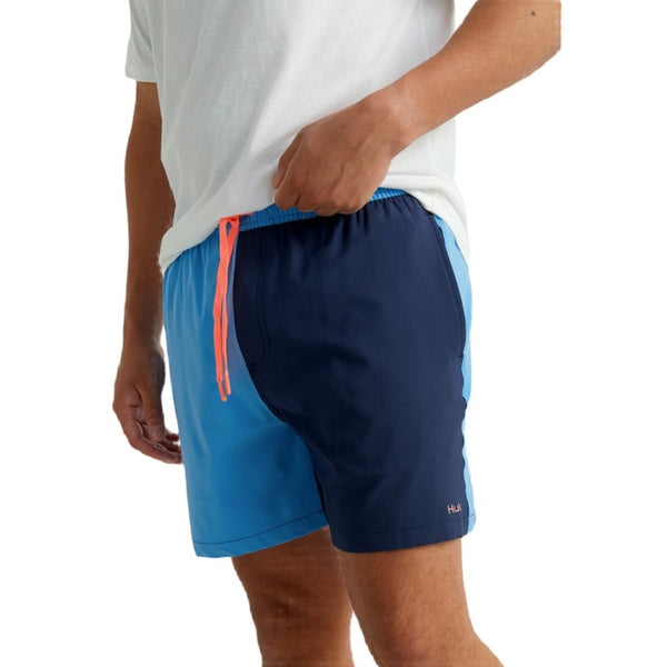 Huk Men's Pursuit Volley Segmented Swim Shorts