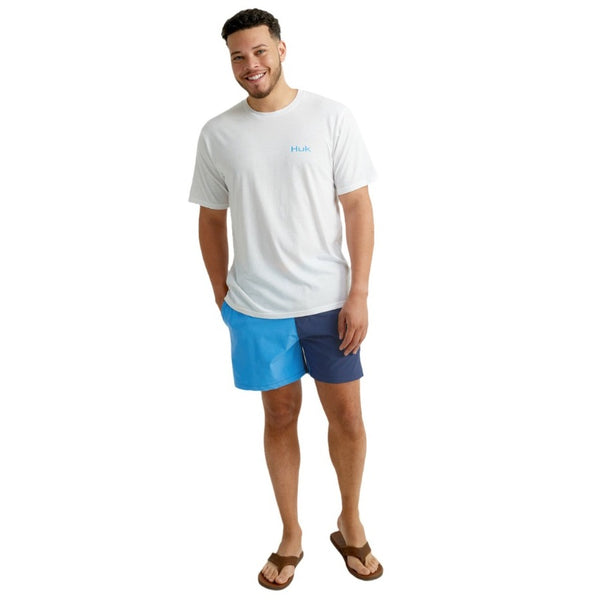 Huk Men's Pursuit Volley Segmented Swim Shorts