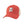 Huk Washed Red Trucker Hat with beige mesh back and stacked U logo on a white background.