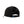 Black Huk Women's Pony Tail Hat showing the back designed to accommodate ponytails on a white background.