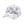 Gray camouflage Huk Women's Pony Tail Hat with logo on a white background.
