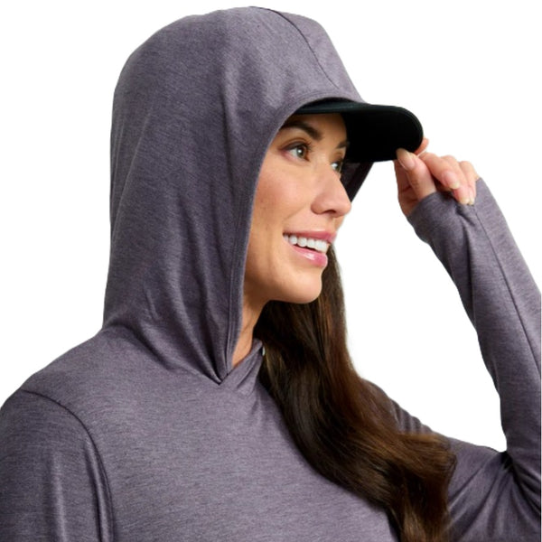Huk Women's Waypoint Performance Sun Hoody - Solids